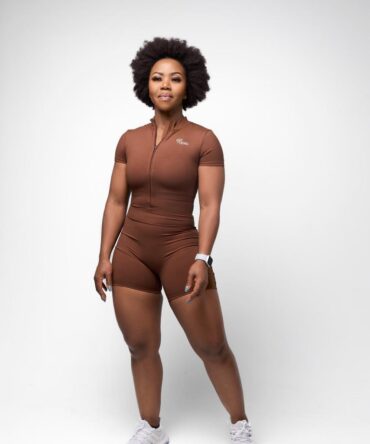 Woman Strap back Bodysuits  Short Sleeve